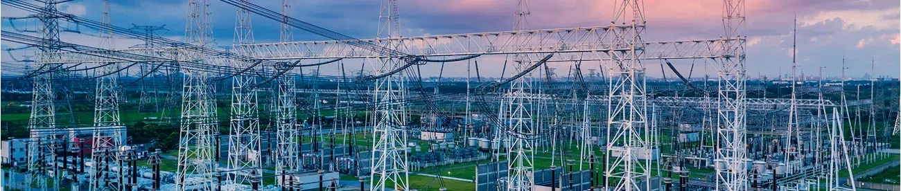 Electrical power station towers